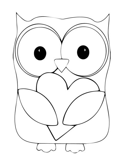 Owl Coloring Pages Owl Coloring Pages