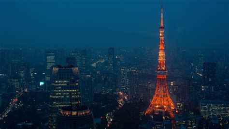 Tokyo Tower Tokyo Japan Wallpaper 3840x2160 4k Ultra Hd