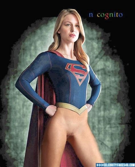 Melissa Benoist No Panties Supergirl Tv Series Porn 001 Celebrity