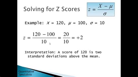 How To Calculate Z Score Sylviajoysjones