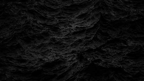 Black Waves Wallpaper For Desktop 4k 3840x2160 Black