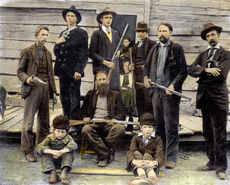 The Hatfields Of Kentucky 1899 Photograph Credit Granger Vintage