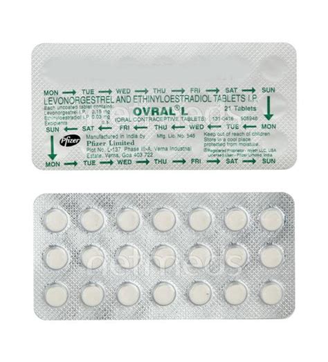 Ovral L Tablet 21s Buy Medicines Online At Best Price From
