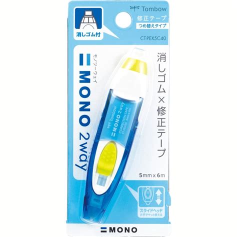 Tombow Mono 2 Way Correction Tape Blue 1 Pack Buy Online In United