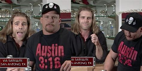 Steve Austin And Shawn Michaels Did An Attitude Era Promo While Drunk