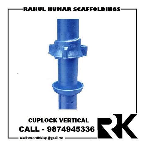 Blue Mild Steel Scaffolding Cuplock Vertical For Construction 2 Or 1