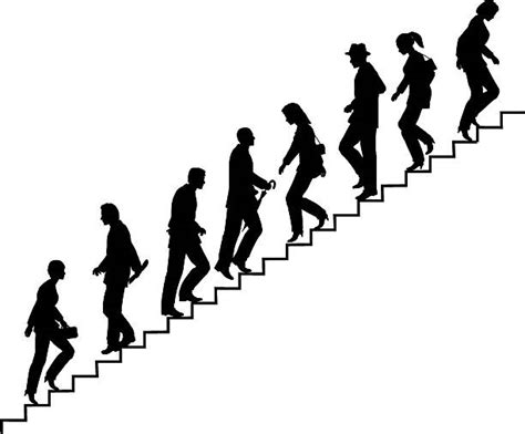 700 Pics Of Woman Walking Up Stairs Illustrations Royalty Free Vector