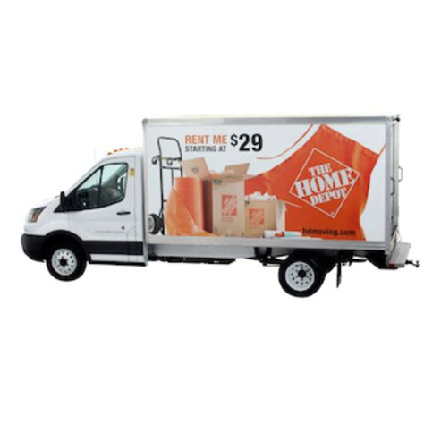Moving Truck Rental Moving Box Truck Rental HD Moving Box Truck The Home Depot