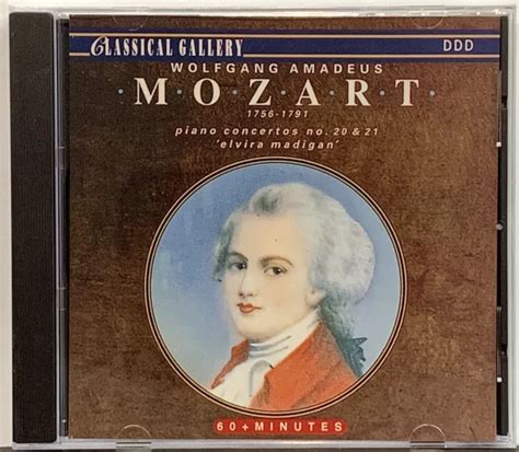 Wolfgang Amadeus Mozart 1756 1791 Audio Cd Piano Concertos Clg 7020