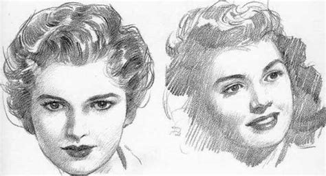 Plate Proportions Of The Teenage Girls Head Drawing The
