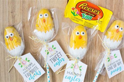 Paper cottage easter gift ideas class april 14th from classroom easter gift ideas , source:mypapercottage.blogspot.com. Easter Chick Treats with Free Printable - I Heart Nap Time