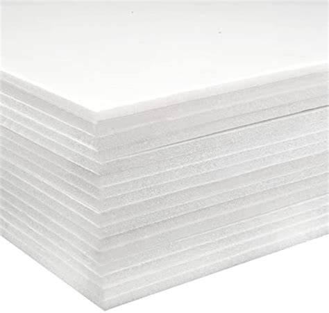 16 Pack A3 Foam Boards Ahuntter White 5mm Thick Polystyrene Foam Core