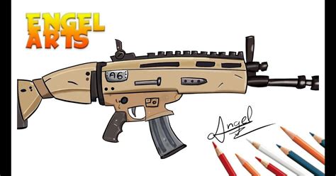 62 Fortnite Nerf Gun Coloring Pages Esyasa Tiyorum