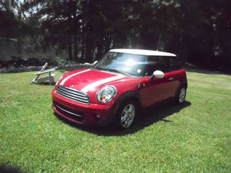 Purchase Used 2012 Red Mini Cooper With White Racing Stripes In Natchez
