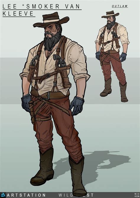 Pin By Stefan Struck On A Fistful Of Darkness Cowboy Character Design