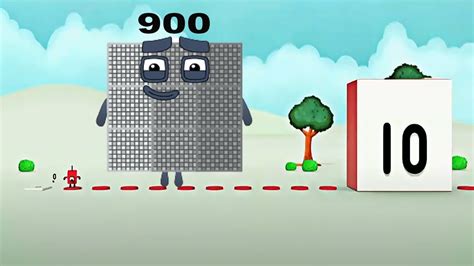 New Numberblocks The Rest Of 900s 990s Youtube