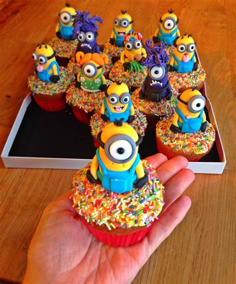 Minions Cupcakes Minion Cupcakes Fun Cupcakes Birthday Cupcakes