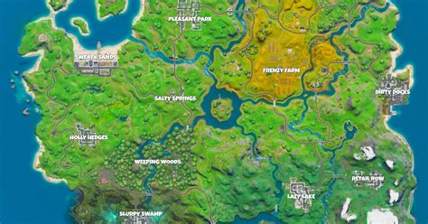 Fortnite Map Season 11 Time Zones Map World