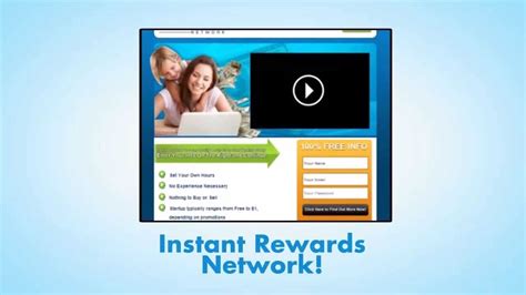 Work From Home Instant Rewards Network Youtube