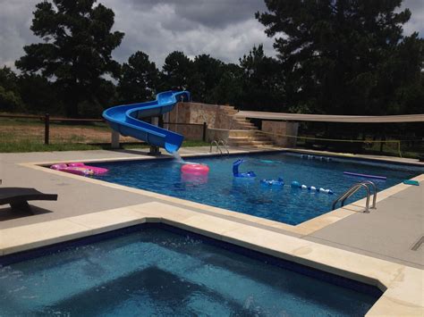 Water Slides for residential pools! | Residential pool, Backyard pool ...