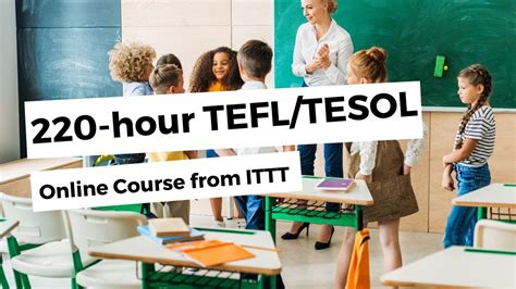 220 hour tefl tesol master package from ittt long version with subtitles tefl