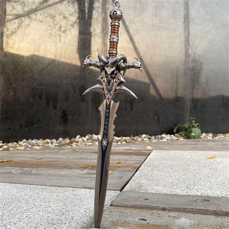 Lich King Arthas Frostmourne Sword 30cm Replica For Game Room Etsy