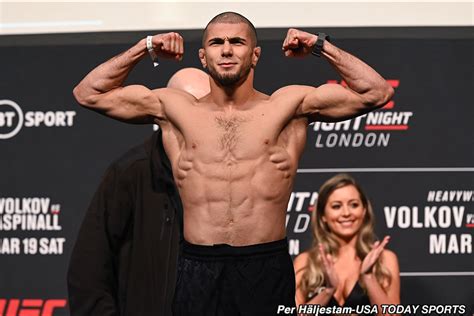 Muhammad Mokaev Ufc Fight Night 204 Ceremonial Weigh Ins Mma Junkie