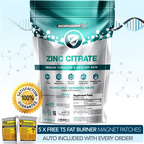 Zinc Citrate Strongest Legal 50mg Tablets Sexual Health Acne Skin Hair Ebay