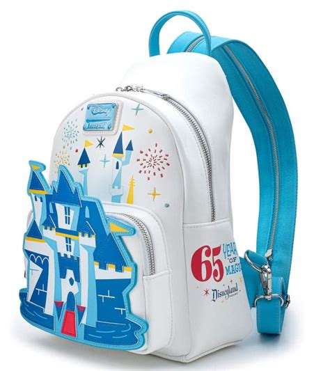 Loungefly Disney 65th Anniversary Castle Sling To Mini Backpack
