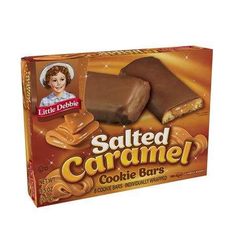 Little Debbie Salted Caramel Cookie Bars 9 5 Oz 8 Count