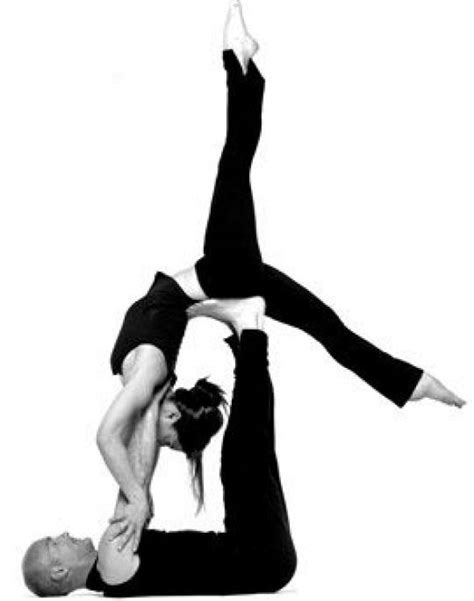Advantages of practicing yoga for two people. CONTACT: mysterious and dynamic edge where two people ...
