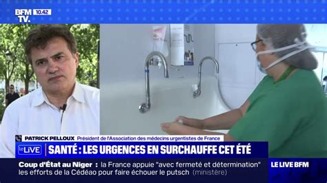 Patrick Pelloux médecins urgentistes de France Il y a une crise