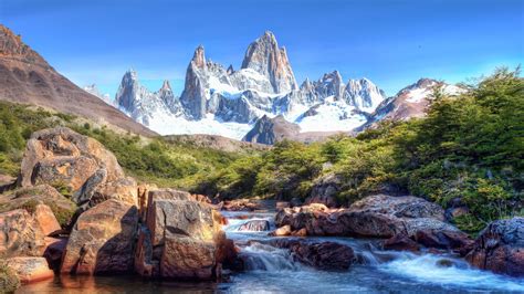 Monte Fitz Roy Patagonia Uhd 4k Wallpaper Pixelz