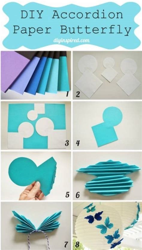 Paper Butterflies Diy Step By Step Video The Whoot Origami Crafts