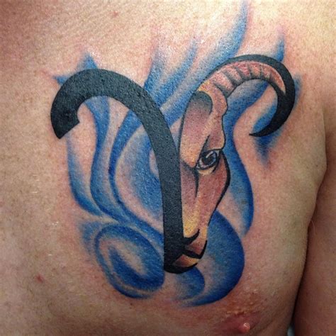 Aries is the first sun sign of the zodiac, symbolising new beginnings and you aren't limited when it comes to choosing a unique aries tattoo design. Awesome Aries Tattoo Designs | Design Trends - Premium PSD ...