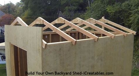 Below is an example of some of the most common sheds. Beware of Shed rafters 2x4
