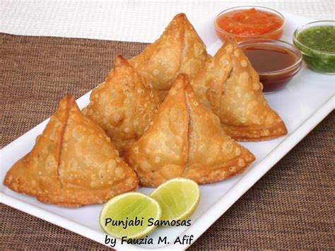 220 snacks recipes from indian & world cuisine. Punjabi Samosas - Fauzia's Kitchen Fun