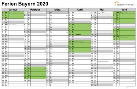 The current government is coalition of alliance 90/the greens and the. Ferien Bayern 2020 - Ferienkalender zum Ausdrucken