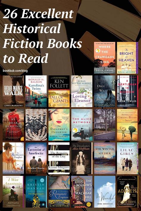 check out this list of ridiculously good historical fiction books according to readers books