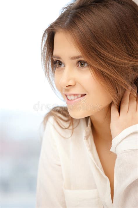 Happy And Smiling Woman Stock Image Image Of Confident 40190323