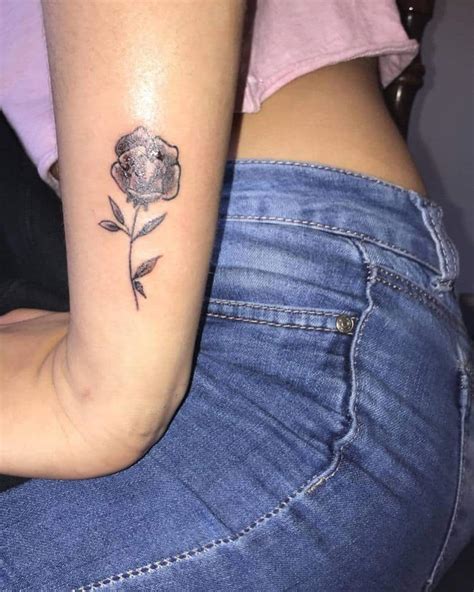 Small rose tattoo on hand. Top 71 Best Small Rose Tattoo Ideas - 2021 Inspiration Guide