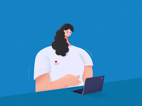 A Hard Working Girl By Maggie On Dribbble