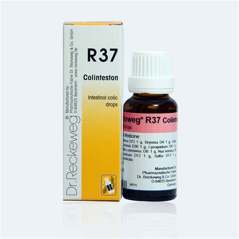Dr Reckeweg R37 Intestinal Colic Drops Dr Salim Ahmed And Co