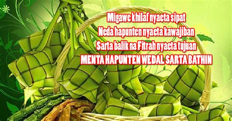 Balasan Ucapan Hari Raya Idul Fitri Bahasa Sunda / Ada yang di ucapkan dengan bahasa inggris