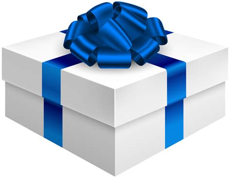 Clipart Present Blue Present Clipart Present Blue Present Transparent