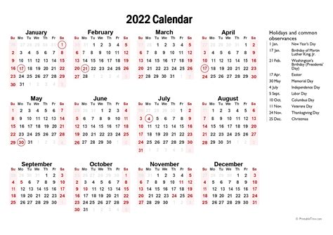 Free Monthly Calendar 2022 Veterans