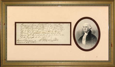 Free Appraisal For Your George Washington Autograph Or Letter Signed