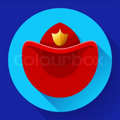 Firefighters Hat Symbol Icon Vector Stock Vector Colourbox