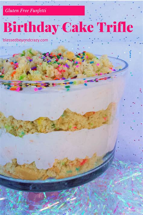 And just in case you are running out of ideas, we have. Birthday Cake Trifle (GF)