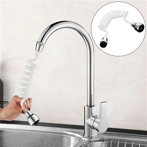 Faucet Extension Hose Household Sprinkler Splash Proof Filter Nozzle